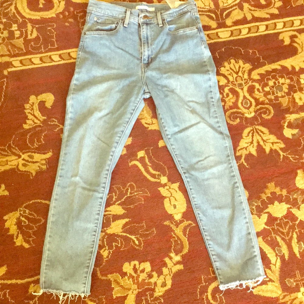 Gently loved high waisted jeans.